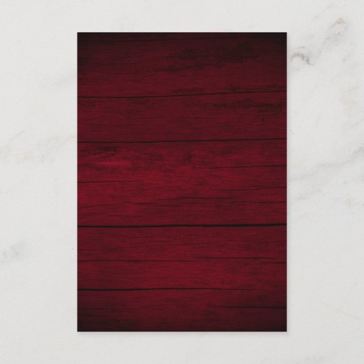 Rustiek Land Zonnebloem Bruiloft Details Informatiekaartje (Achterkant)