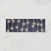 Rustiek land zonnebloemen trouwwebsite RSVP Mini Visitekaartje (Achterkant)