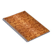 Rustiek land zuidwestelijke stijl western leer notitieboek (Rechterzijde)