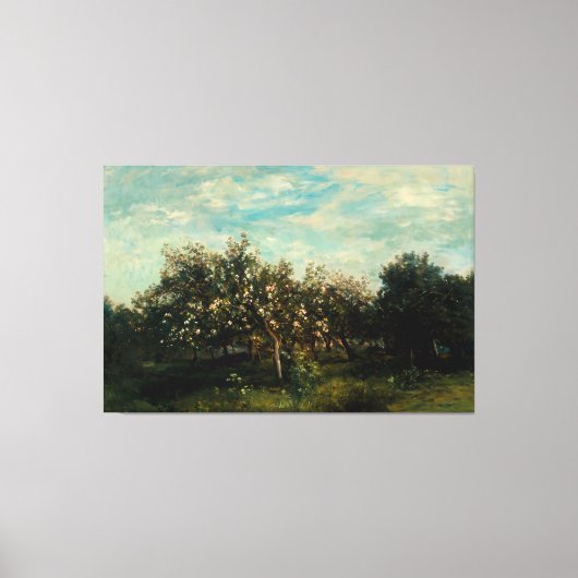 Rustiek Landschap  Boerderij WallArt Canvas Afdruk (Voorkant)