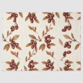 Rustiek latte & espresso icoon tissue papier (Voorkant)
