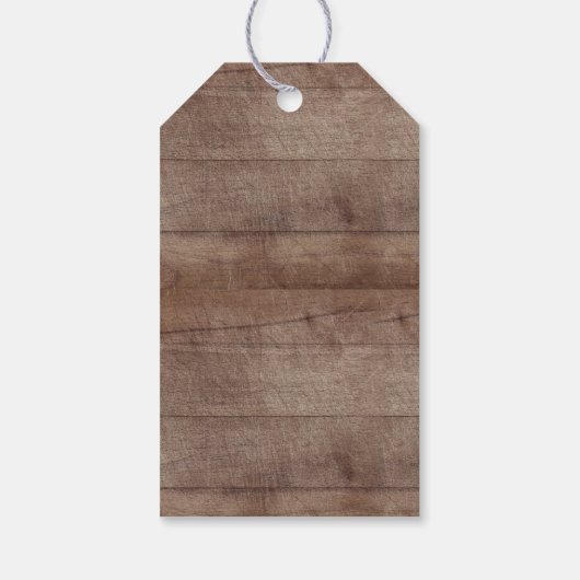 Rustiek Lavendel Bloemen Baby shower Favor Cadeau  Cadeaulabel (Achterkant)