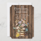 Rustiek Magische Storybooks Baby shower Kaart (Voorkant)