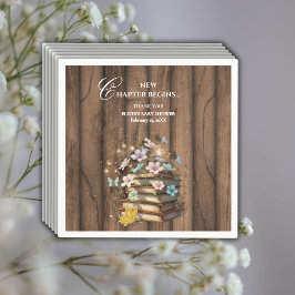 Rustiek Magische Storybooks Baby shower Servet