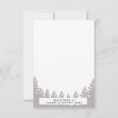 Rustiek Mama Beer | Baby shower uitnodigen Kaart (Achterkant)