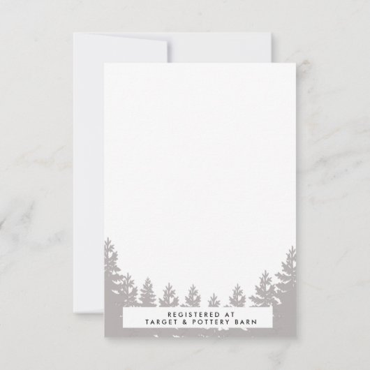 Rustiek Mama Beer | Baby shower uitnodigen Kaart (Achterkant)