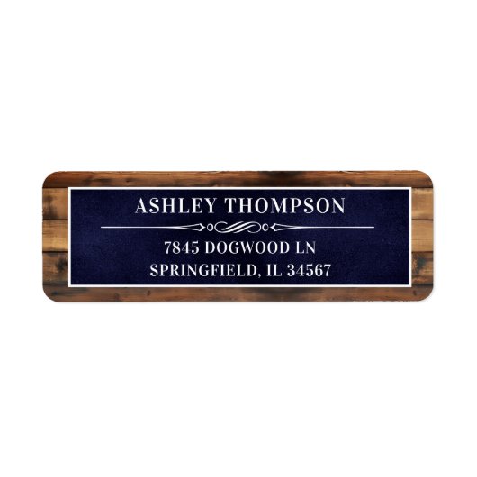 Rustiek Man Myth Legend 85 Verjaardag Retour Adres Etiket (Voorkant)