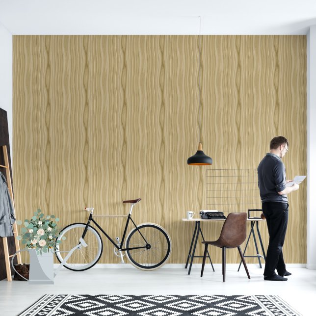 Rustiek medium licht houten patroon behang (Creator heeft geüpload)