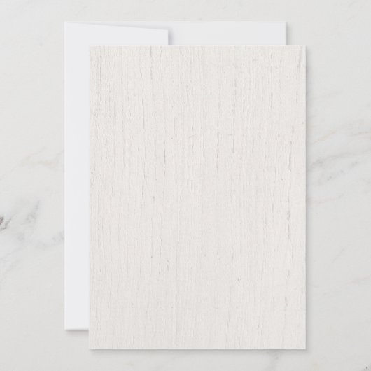 Rustiek meisje eerste communie bos blush roze kaart (Achterkant)