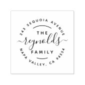 Rustiek met de hand geschreven script familie reto zelfinktende stempel (Design)