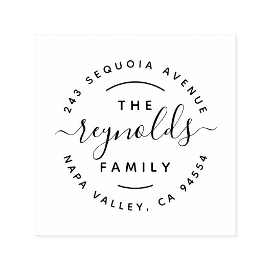 Rustiek met de hand geschreven script familie reto zelfinktende stempel (Design)