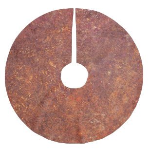 Rustiek metaal: getextureerde oppervlakte. kerstboom rok