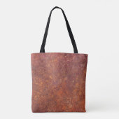 Rustiek metaal: getextureerde oppervlakte. tote bag (Achterkant)