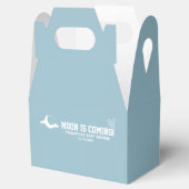 Rustiek minimaal wolkenjongen baby shower bedankdoosjes (Geopend)