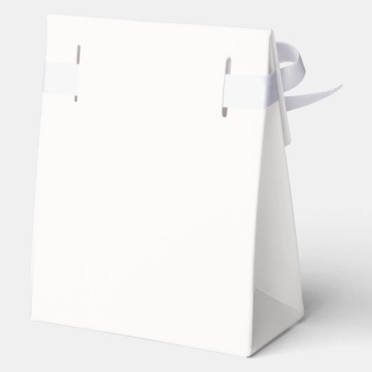 Rustiek modern bakbroodje in het Baby shower van d Bedankdoosjes (Achterkant)