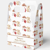 Rustiek Modern Boho Western Cowboy Baby shower Bedankdoosjes (Open)