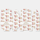 Rustiek Modern Boho Western Cowboy Baby shower Bedankdoosjes (Ongevouwen)