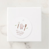 Rustiek Modern Chef Keuken Spul Baby shower Bedankjes Labels (In situ)