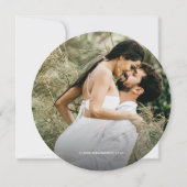 Rustiek Modern Custom Foto Uniek Hout Snijden Kaart (Achterkant)