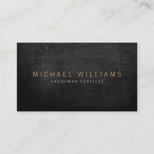 Rustiek Modern Handyman, Bouwer Visitekaartje (Voorkant)