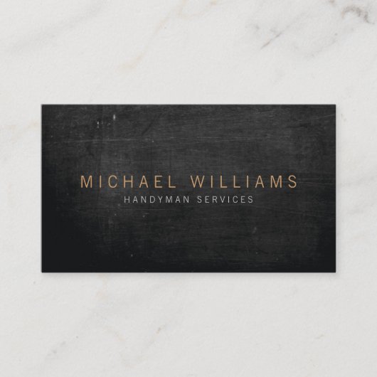 Rustiek Modern Handyman, Bouwer Visitekaartje (Voorkant)