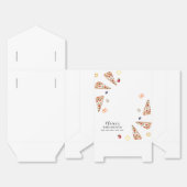 Rustiek Modern Italiaans Slice Pizza Baby shower Bedankdoosjes (Ongevouwen)