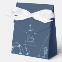 Rustiek Modern Vissen Nautisch Boy Baby shower
