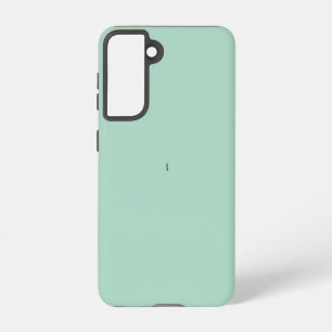Rustiek Monogram Blauw Blauwgroen Samsung Galaxy Hoesje
