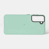 Rustiek Monogram Blauw Blauwgroen Samsung Galaxy Hoesje (Achterkant horizontaal)