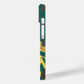 Rustiek Monogram Bloemen Case-Mate iPhone Case (Achterkant / Links)
