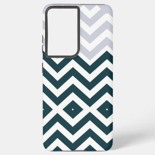 Rustiek Monogram Groovy Chic Samsung Galaxy Hoesje