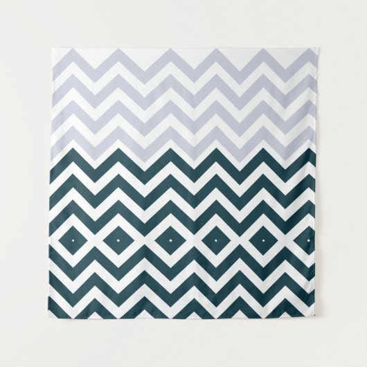 Rustiek Monogram Groovy Chic Wandkleed (Voorkant)