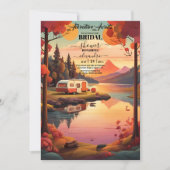 Rustiek Mountain Wildflower Boho Vrijgezellenfeest Kaart (Voorkant)