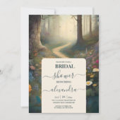 Rustiek Mountain Woodland Forest Vrijgezellenfeest Kaart (Voorkant)