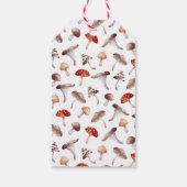 Rustiek Mushroom Vrijgezellenfeest Cadeaulabel (Achterkant)