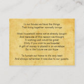 Rustiek, , Octopus strand wenskaart Informatiekaartje (Achterkant)