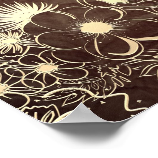 Rustiek oefendiner welkomstbord poster (Hoek)