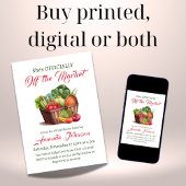 Rustiek Off the Market Boerderij Vrijgezellenfeest Kaart