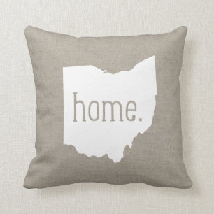 Rustiek Ohio Home State Sierkussen
