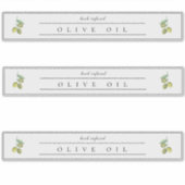 Rustiek Olijfolie Label (Voorkant)