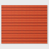 Rustiek Oranje Azteken Patroon Cadeaupapier (Vlak)