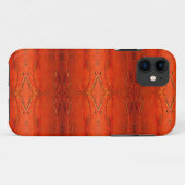 Rustiek Oranje Azteken Patroon Case-Mate iPhone Case (Achterkant (horizontaal))