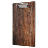 Rustiek oud houten klembord  (Links)