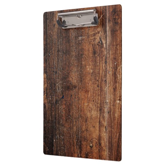 Rustiek oud houten klembord (Links)