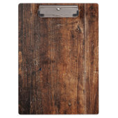 Rustiek oud houten klembord (Voorkant)