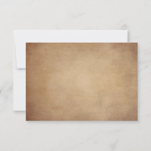  rustiek oud perkament recept Kaart (Achterkant)