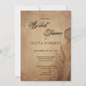 rustiek oud perkament Vrijgezellenfeest Kaart (Voorkant)