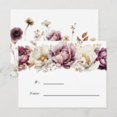 Rustiek Overvloed Bloemen Vrijgezellenfeest Spel K Briefkaart (Voorkant / Achterkant)