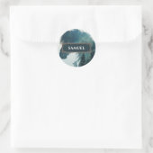 Rustiek Paard Naam Label Sticker (Tas)