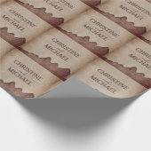  rustiek papier bruin bergen bruiloft (Hoek)